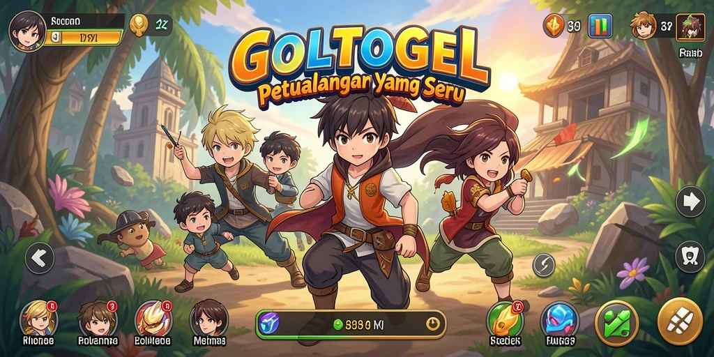 Tampilan gameplay GOLTOGEL yang memukau dan penuh aksi.